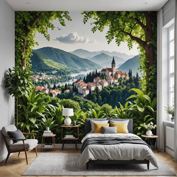 Optez pour une Fresque Murale Design : Conseils et Styles Tendance Pour Sublimer Votre Intérieur